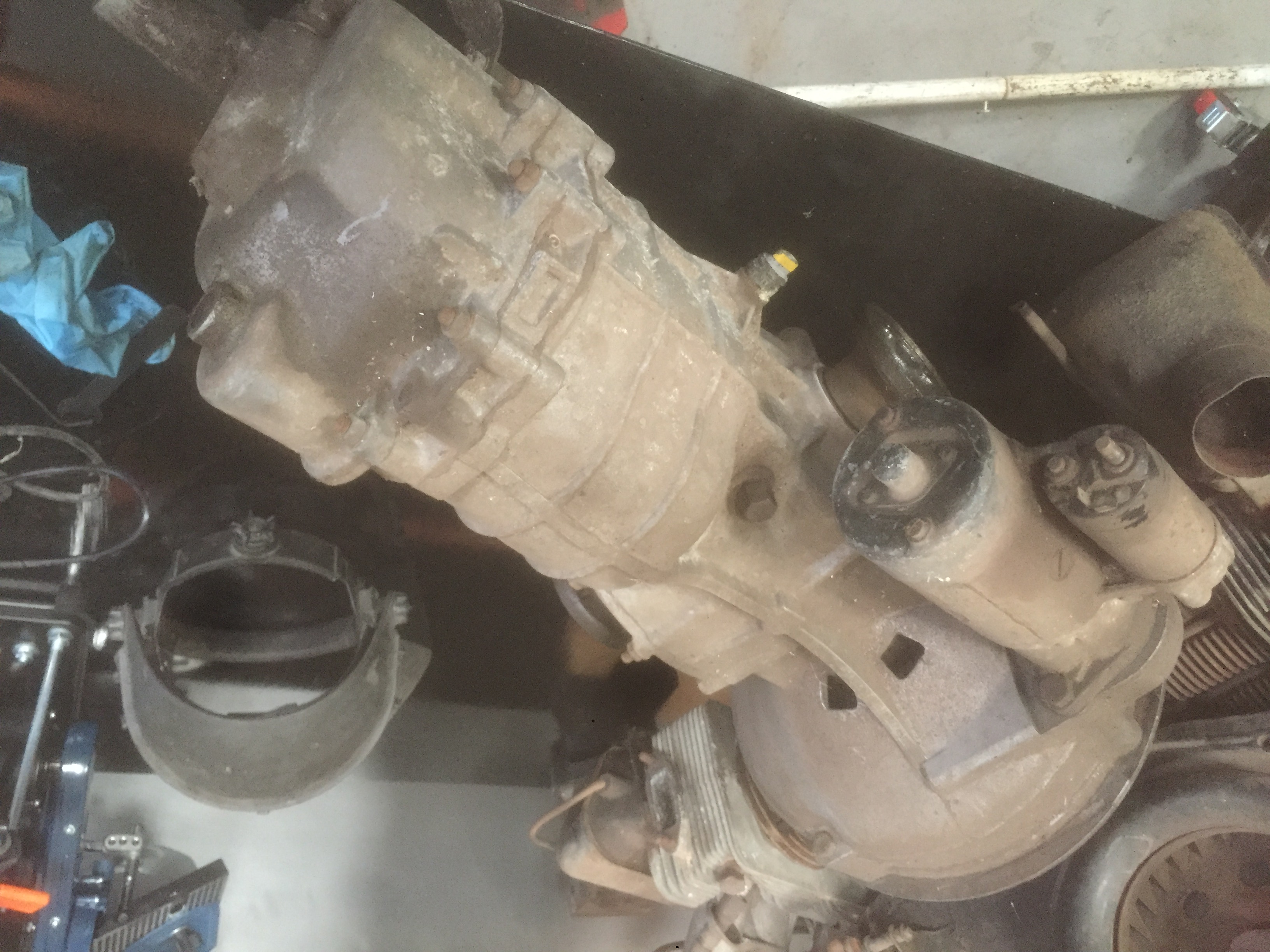 912R mechanical work in progress, July 2019