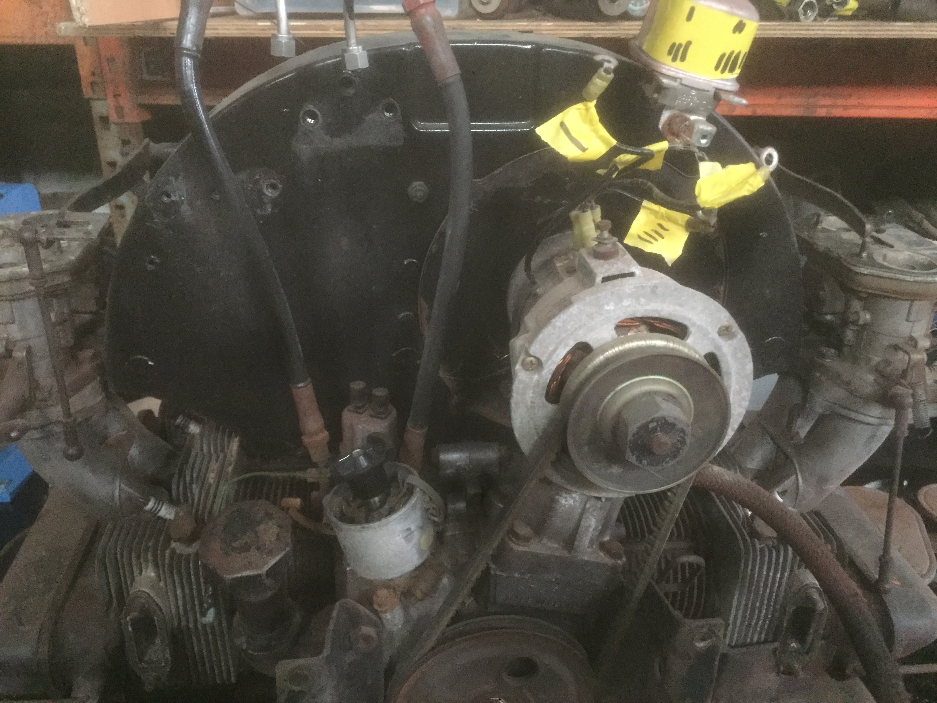 912R engine work, July 2019