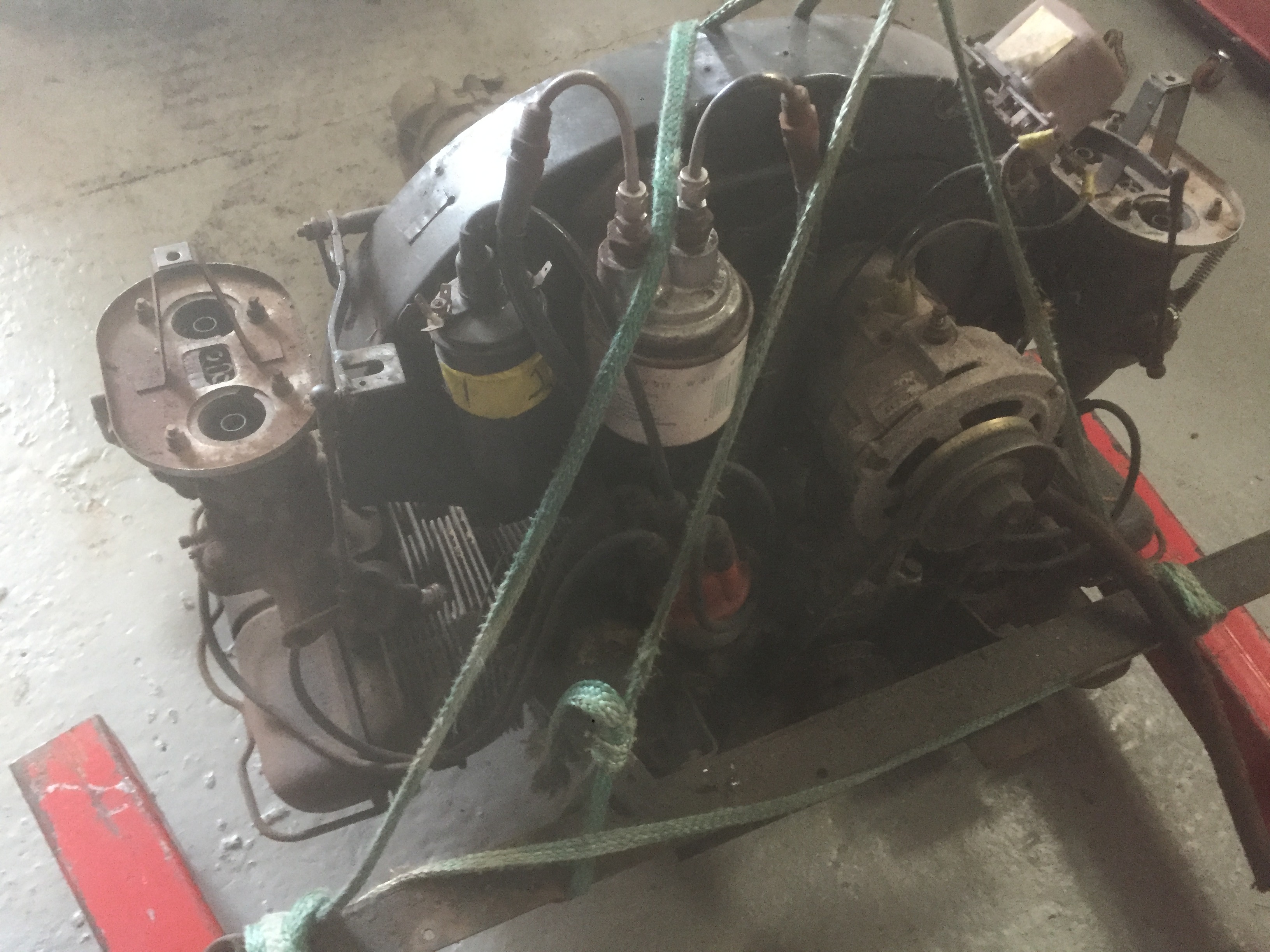 912R restoration work, March 2019