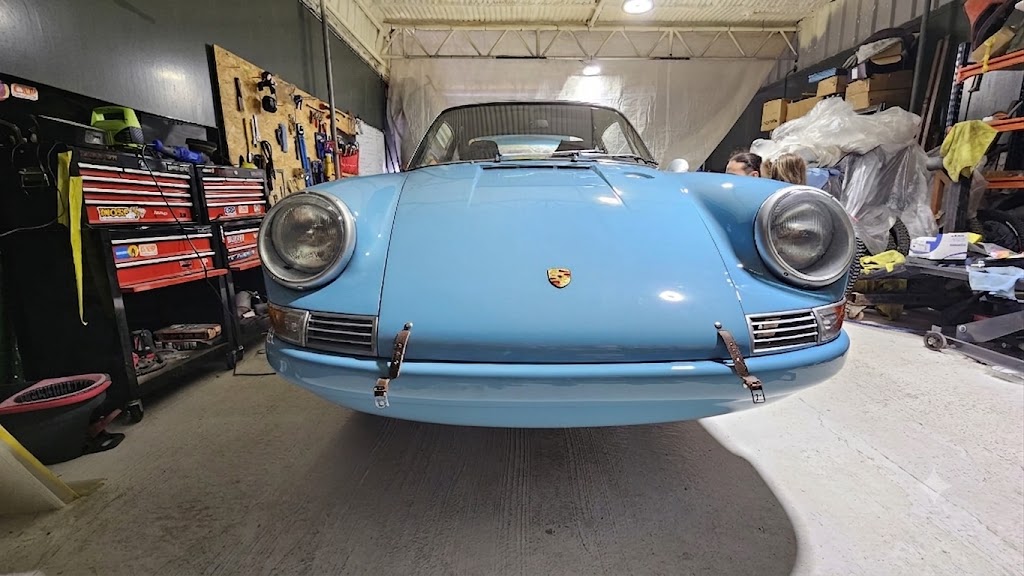 Porsche 912 restoration in progress
