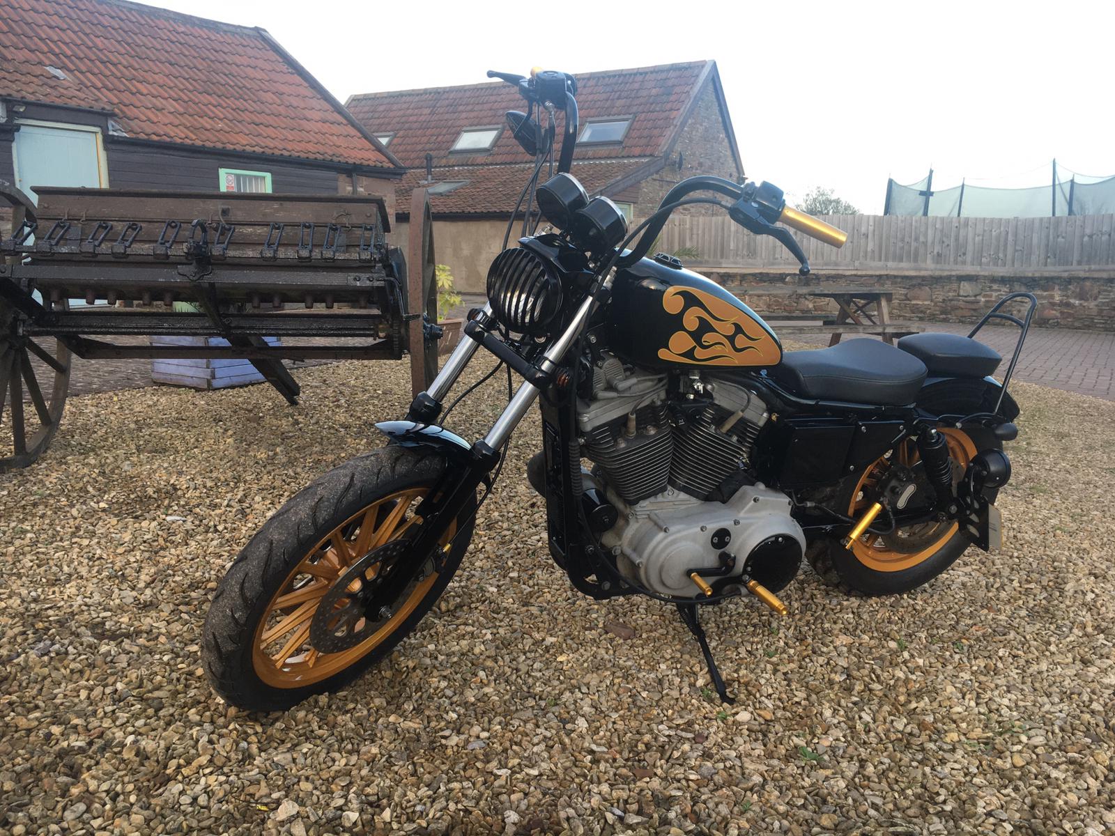 Harley Davidson restoration detail