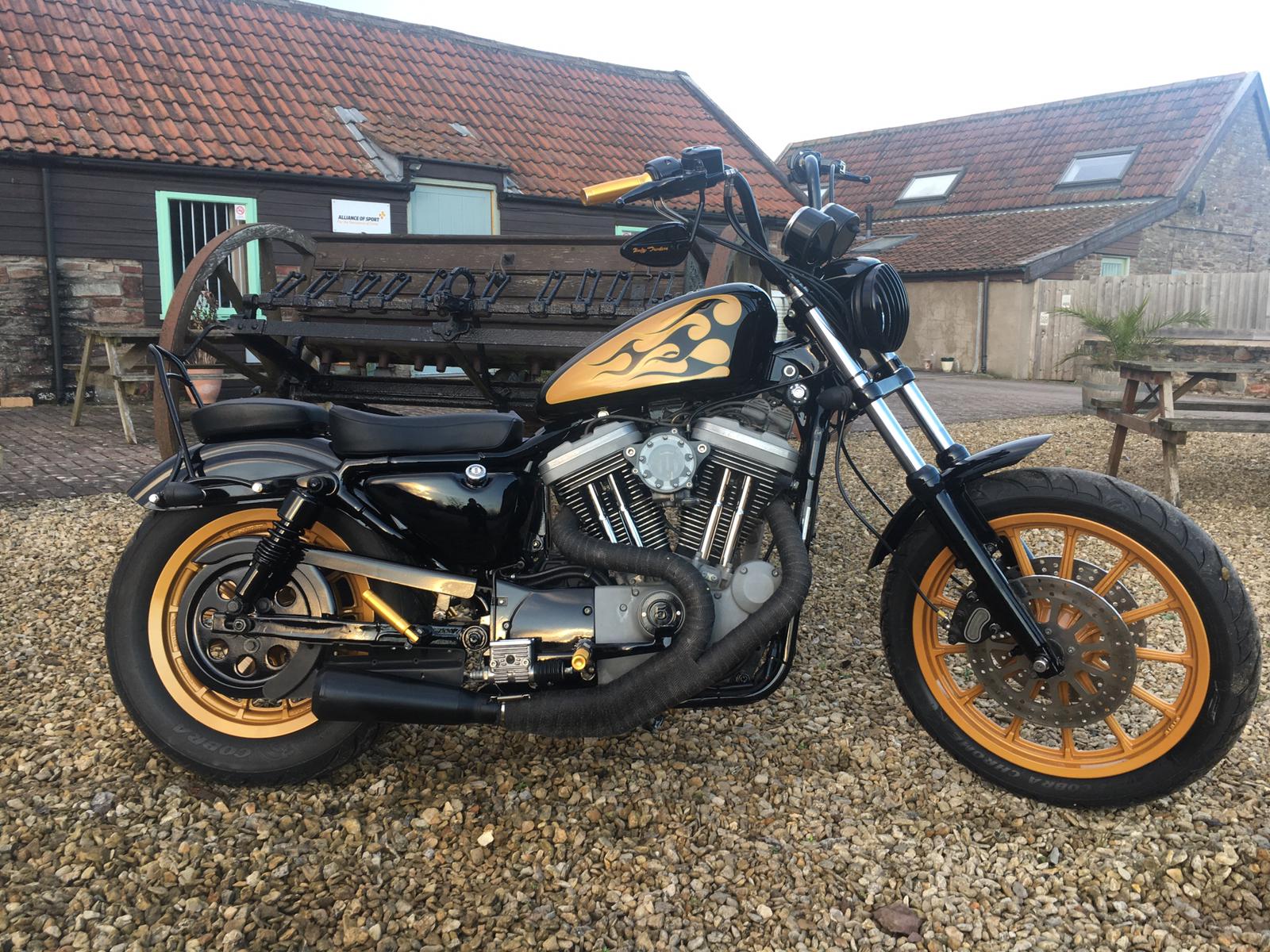 Harley Davidson custom detail