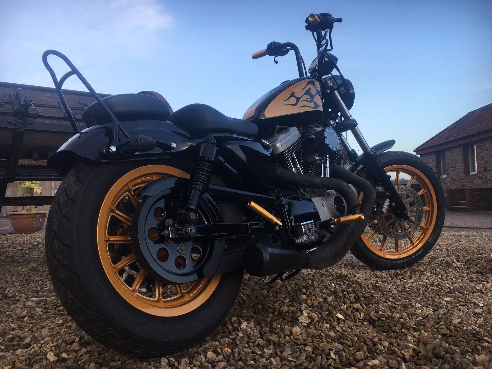 Harley Davidson paintwork